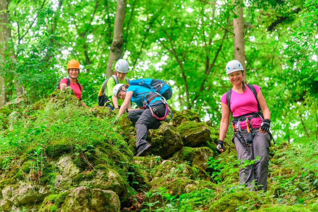 Klettern im Altmühltal